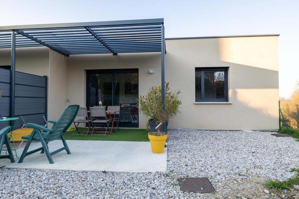 ביוקרואסנט L'Escapade Dauphinoise, Gite 2 Chambres Avec Terrasse Et Clim מראה חיצוני תמונה